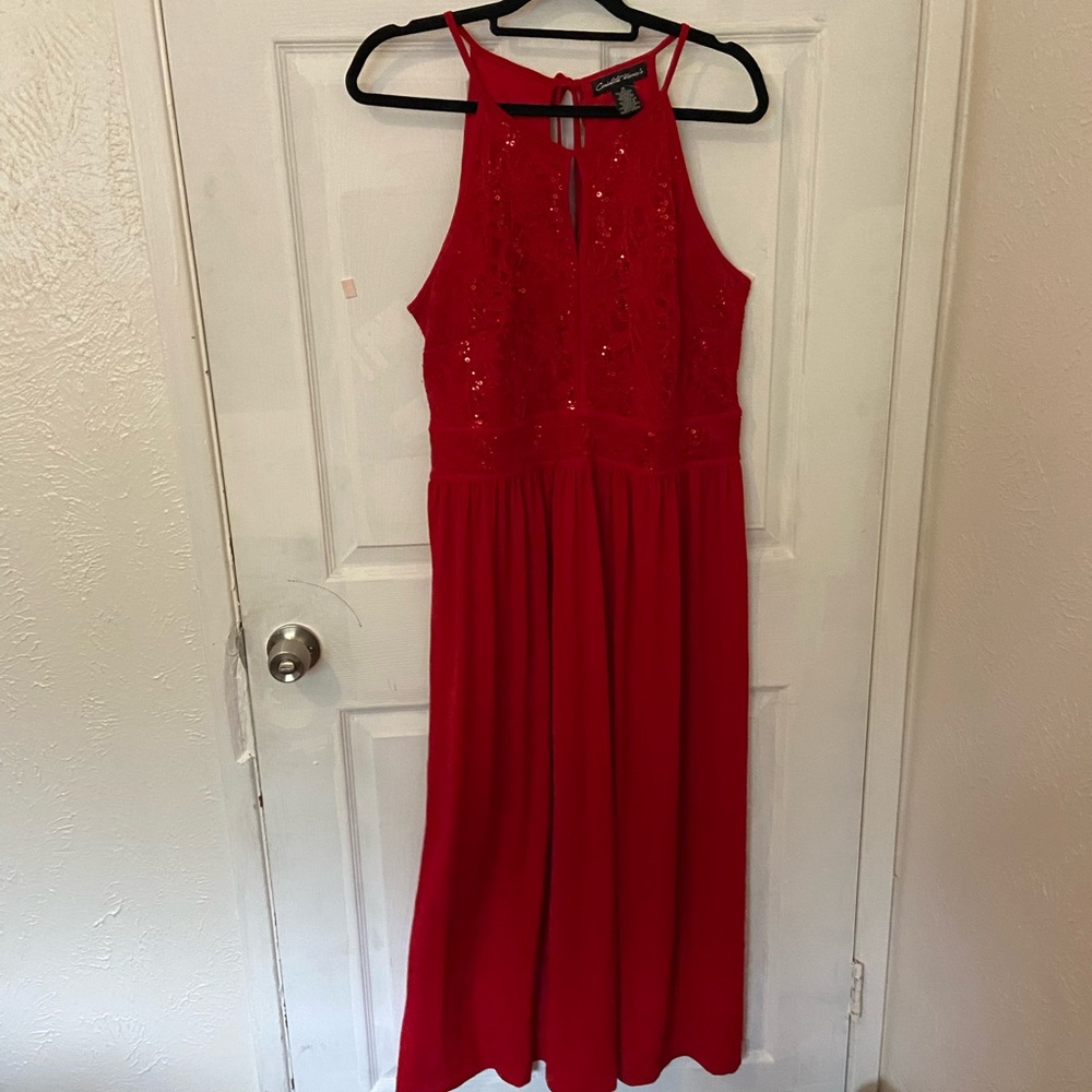 1X Red Cardalite Women's beautiful dress for any special occasion